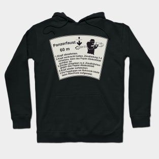 Instructions for Panzerfaust 60 Hoodie